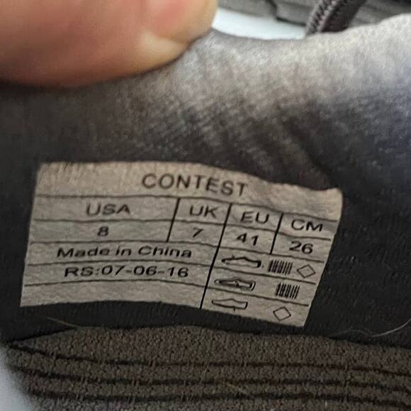 Vionic Contest Athletic Mens Shoes Size 8 EU 41 Walking Black Orthaheel Tech - Picture 10 of 14